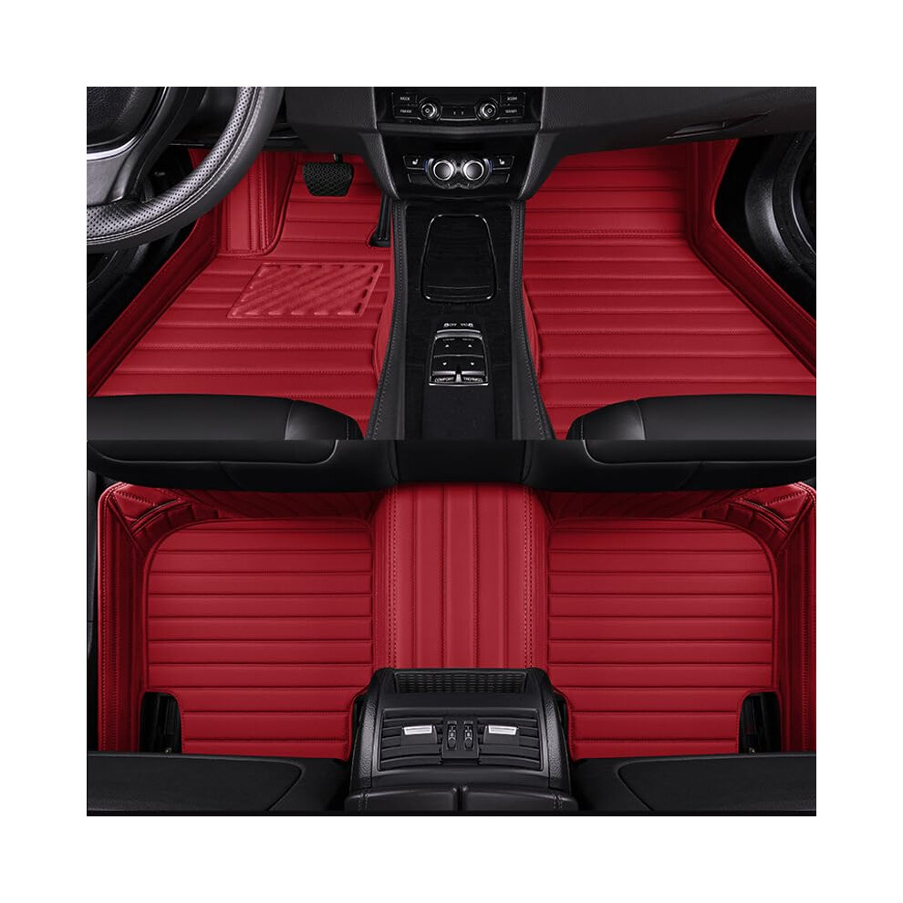 Custom Car Floor Mats For Opel Astra J 20092016, Waterproof Full Coverage Nonslip Leather Liners 9347817816563