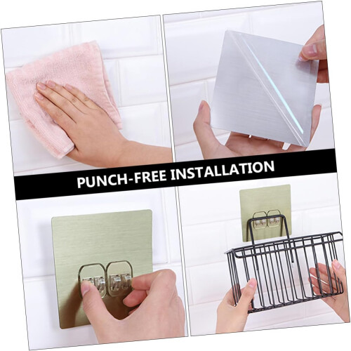 Punch Drain Storage Basket WallMounted Kitchen Sink Organizer Drainer Rack For Tools 1