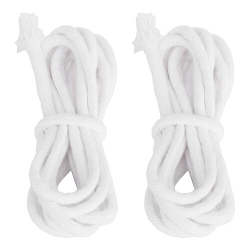 2pcs 5mm Cotton Candle Wicks - Durable Cuttable & Absorbent for DIY 1