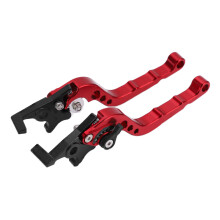 Red CNC Aluminum Motorcycle Clutch Brake Handle Lever Universal for Motorcycles