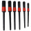 14 pezzi Kit di pennelli per detailing auto,15-26 cm, microfibra 5