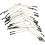 Line Splitter 20 Pcs Fishing Sub Line Splitters Rustproof Size Divider Contactor Device Hooks 3