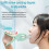 Oral care tool with 2 training modes, transparent angle plate, Adjustable opening distance 5