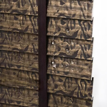 Natural Wooden Blinds 50mm Slats 90x160cm Horizontal Living Room Bedroom Office Privacy Sun Protection Light Filtering