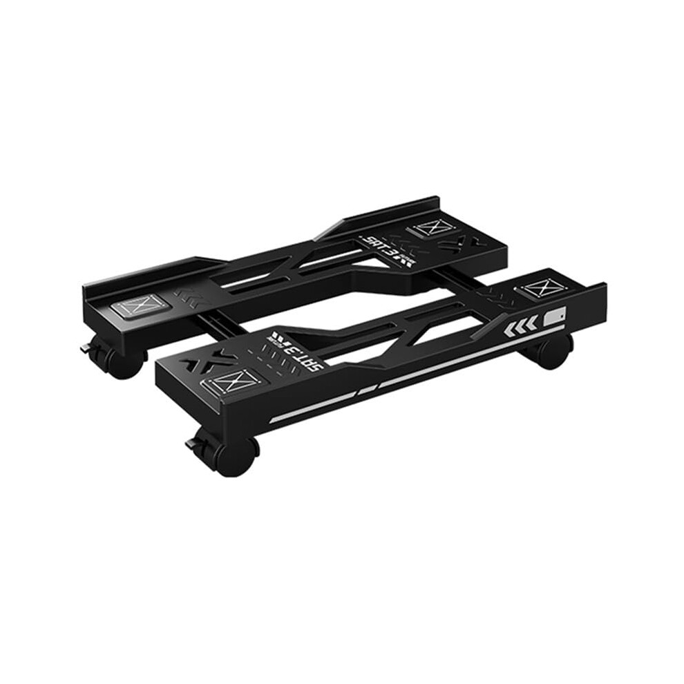 Adjustable Cpu Stand With Wheels For Computer Tower, Smoothrolling Mobile Pc Holder 9347817817485
