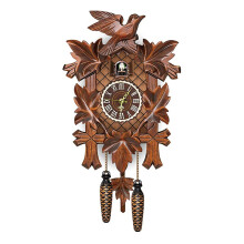 Cuckoo Clock Tree House Wall Clock Easy Read Dial 128x218x55mm Vintage Home Living Room Bedroom Decor