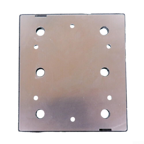 Sanding Pad Backing Plate 100 x 110mm, Compatible With Sander, Includes 14 Sheets
