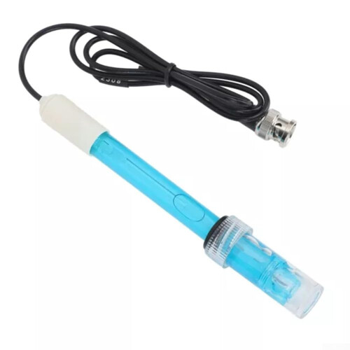 PH Meter Probe with Wide Range 014 BNC Connector for Aquarium Controller and Water Testing