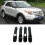 8PCS ABS Silver Chrome Outer Side Door Handle Cover Trim with  Hole for  Explorer 2011-2018 3