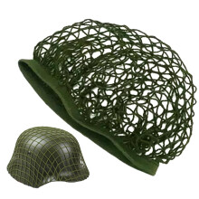 Headgear, hat cover, field survival net, safety helmet net cover, camouflage net