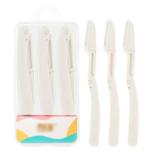 Outil de dermaplaning pour une peau lisse, exfoliez votre peau avec précision. Tondeuse à sourcils pour femmes en acier inoxydable, outil