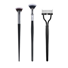 Separator de rimel pentru gene din oțel inoxidabil pentru îngrijire de precizie, definitor de gene cu peri netezi și mâner lung, instrument de