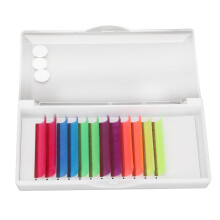 Individuele nepwimperclusters, neonkleurige wimperextensions met gemengde kleuren, 0,07 mm D-krul, premium PBT, voor professionele make-upartiesten,