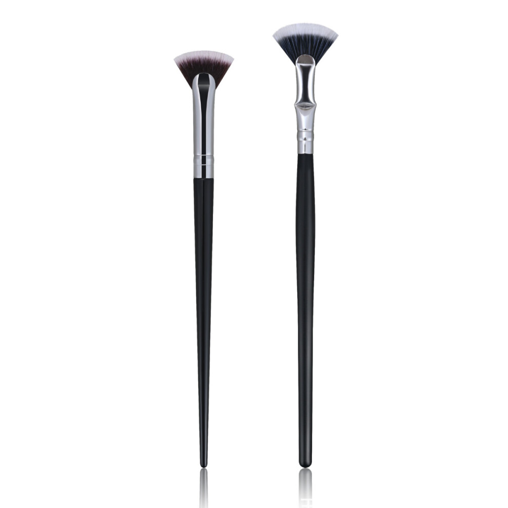 Stainless Steel Eyelashes Mascara Separator for Precision Grooming, Eyelash Definer with Smooth Bristles and Long Handle, Multipurpose Makeup Tool fo