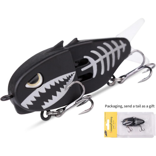 Strengths Slow Sinking Baits Flexible Silicone Tail Double Hook Bright Color Predator Fish Lures 2
