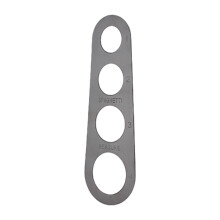 Pasta-Portionswerkzeug aus Edelstahl 430,-Schwarz