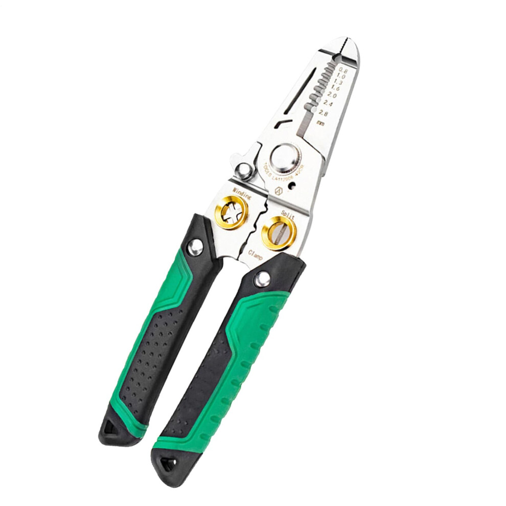 Wire Stripper Plier Multifunction Crimping Tool For Winding Wire, Precision Electrical Connector Pliers, Hand Tool 9187378586037
