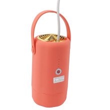 Asciugatrice portatile per vestiti arancioni 220V 400W, compatta 18x9cm