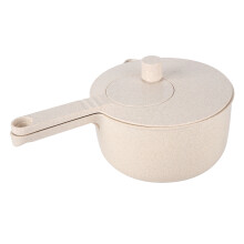 Beige Salatschleuder 665g Kunststoff Gemüse- und Obstsieb