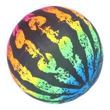Portable 50cm Beach Watermelon Pool Ball - PVC Inflatable Summer Toy