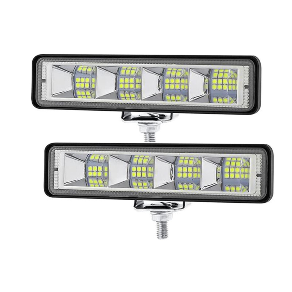 2Pcs 12V24v Led Bar Waterproof Flood Spot Offroad Driving Fog Lamp For Suv Truck Light 9187378586136