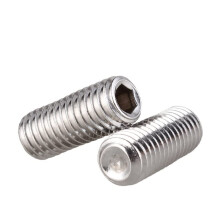 50pcs M4 Grub Screws 304 Stainless Steel Hex Socket Cup Point RustResistant for Door Handles