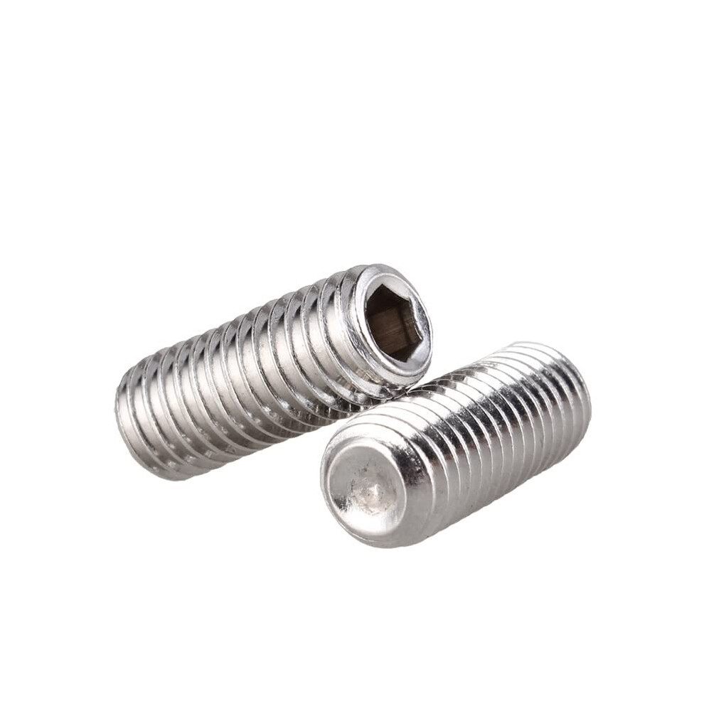 Grub Screw Set 304 Stainless Steel Hex Socket Cup Point M2 Rustresistant Precision Fit 50Pcs 9199774227278