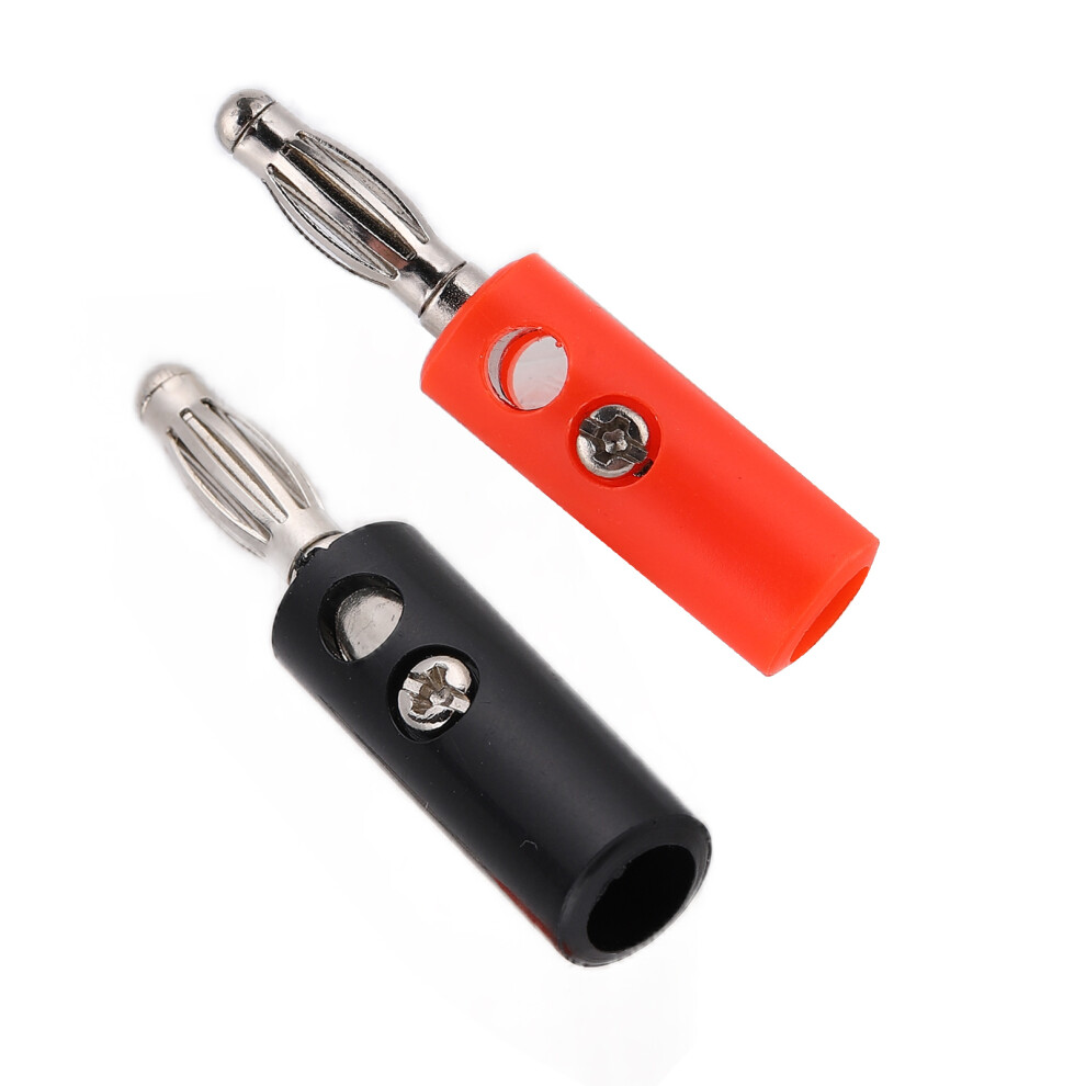 U56 4Mm Banana Plug Adapters 10Pcs For Electrical Test Leads Speaker Diy Cables 6941382411203