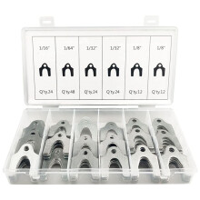 144 Pieces Auto Alignment Body Shim 1/16Inch 1/64Inch 1/32Inch 1/8Inch Alignment Shims Assortment Set