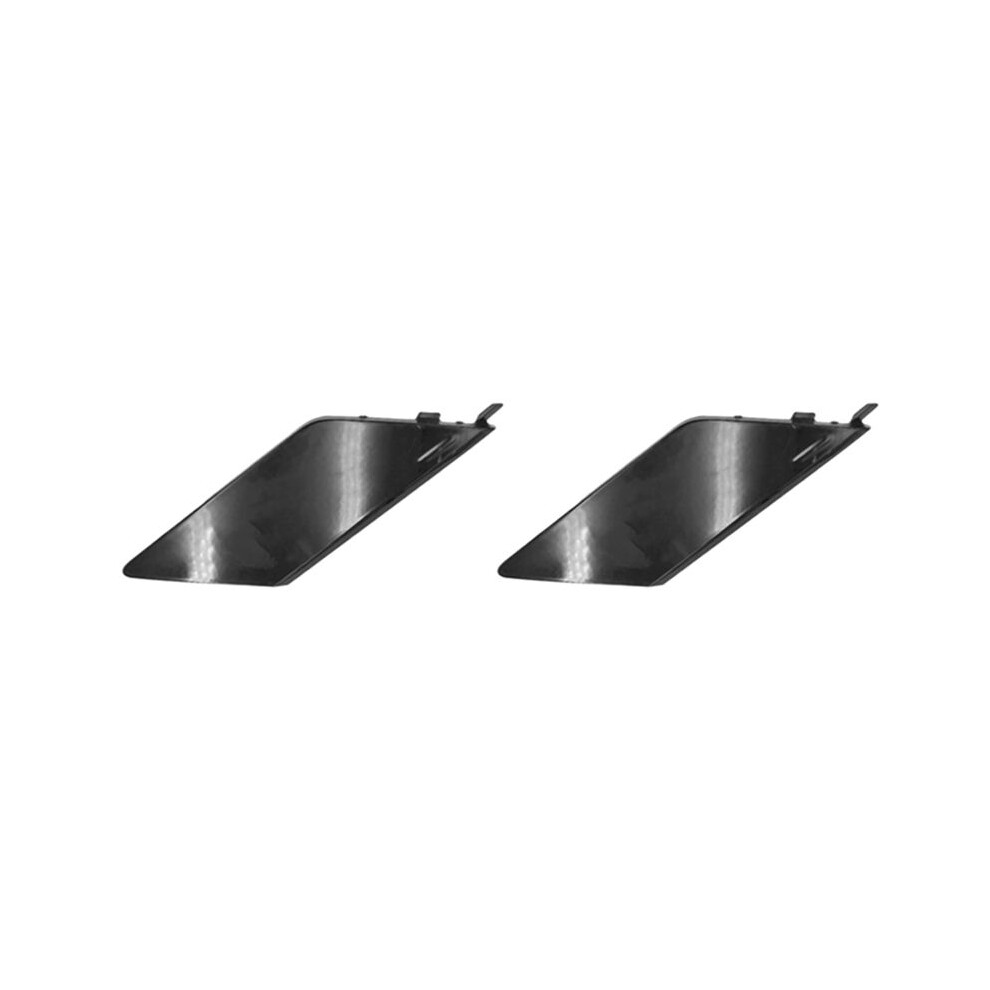 2X For Xc60 2018 2019 Car Rear Bumper Trailer Cover Tow Hook Cap Traction Lid Towing Hood Shell 39849034 Black 6032161672103
