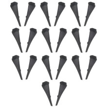 20X Car Front Windshield Wiper Arm Cowl Side Trim Cover Water Deflector Plate for  X-Trail T32 Rogue 2014-2020