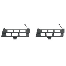2X Front Bumper Tow Hook Eye Cover 1248800105 for - EClass W124 84-1996