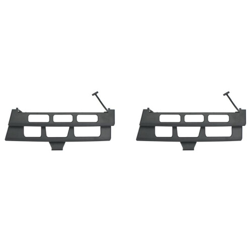 2X Front Bumper Tow Hook Eye Cover 1248800105 for - EClass W124 84-1996
