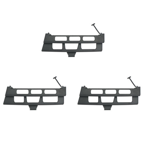 3X Front Bumper Tow Hook Eye Cover 1248800105 for - EClass W124 84-1996