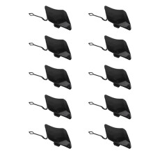 10X Auto Voorbumper Trekhaak Eye Cover Cap Fit voor   C Klasse W204 2011 2012 2013 2014 2048850526 A2048850526