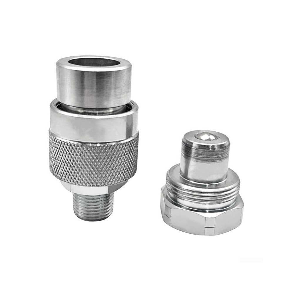 Pneumatic Quick Connector 70Mpa Pressure Npt3/8 Carbon Steel Hydraulic Coupling For Oil Pipe 9199774227988
