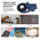 Wearproof ABS Embossing Label Maker 9mm Waterproof Durable Viscidity 6