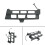 3X Front Bumper Tow Hook Eye Cover 1248800105 for - EClass W124 84-1996 4