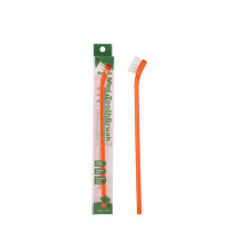 Kitten Toothbrush Pet Toothbrush Cat Toothbrush Dog-tangerine