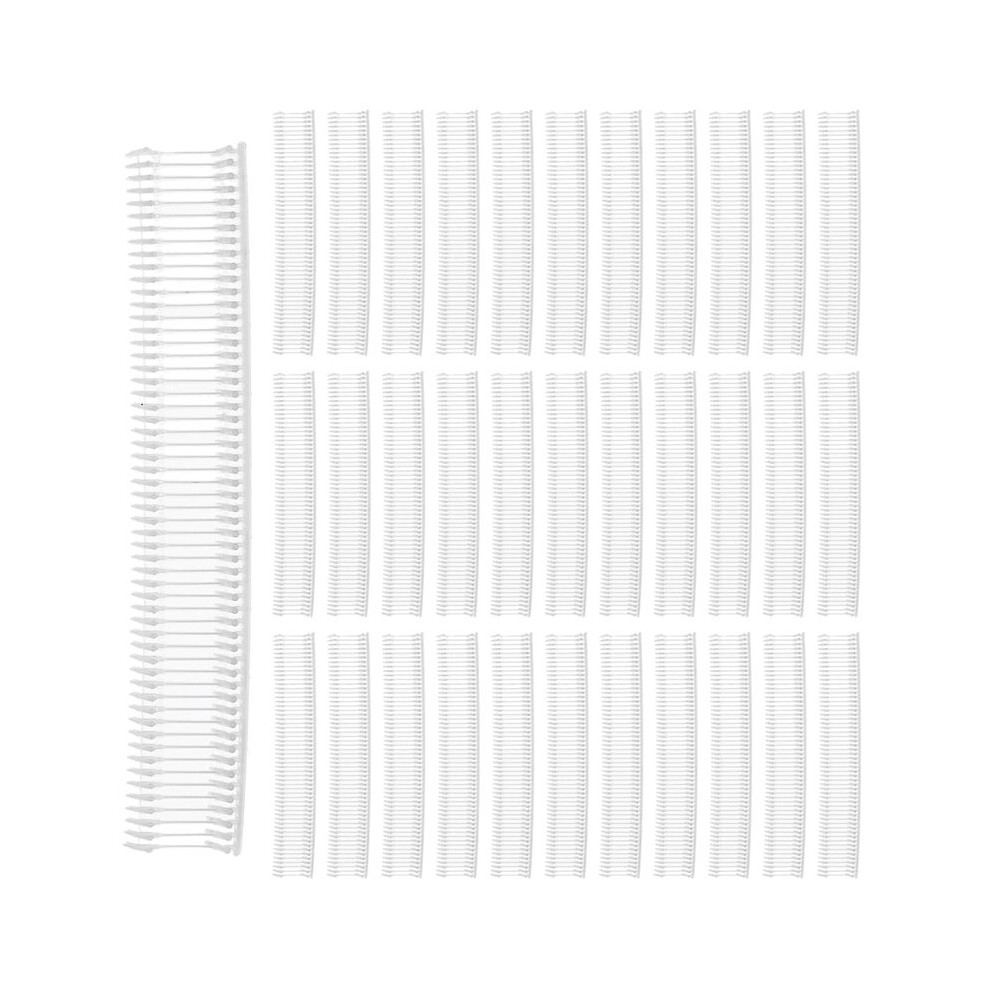 Plastic Tag Pins Barbs Fastener 10Mm 30000 Pcs For Tagging Gun White 4711578673225