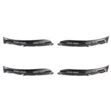 2Pair Front Windshield Wiper Cowl Screen Trim for  E-Class W210 E300 E320 E430 1996-2003 A2108310958 A2108311058
