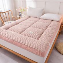 Futon Floor Mattress 4Inch Thick Foldable Tatami Mat For Guest Bed Camping 100x200cm Pink