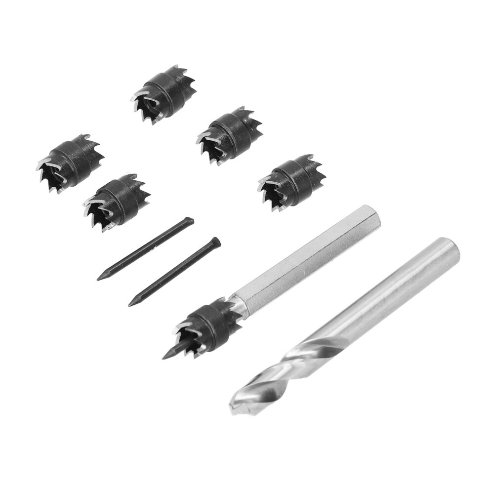 9Pcs Spot Weld Cutter Set 3/8In High Speed Steel Metal Remover 9321377466406