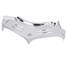 Chrome Cylinder Base Shell Motorcycle Engine Block Cover Trim for- 99-06 Touring Dyna Road King Softail FLHR