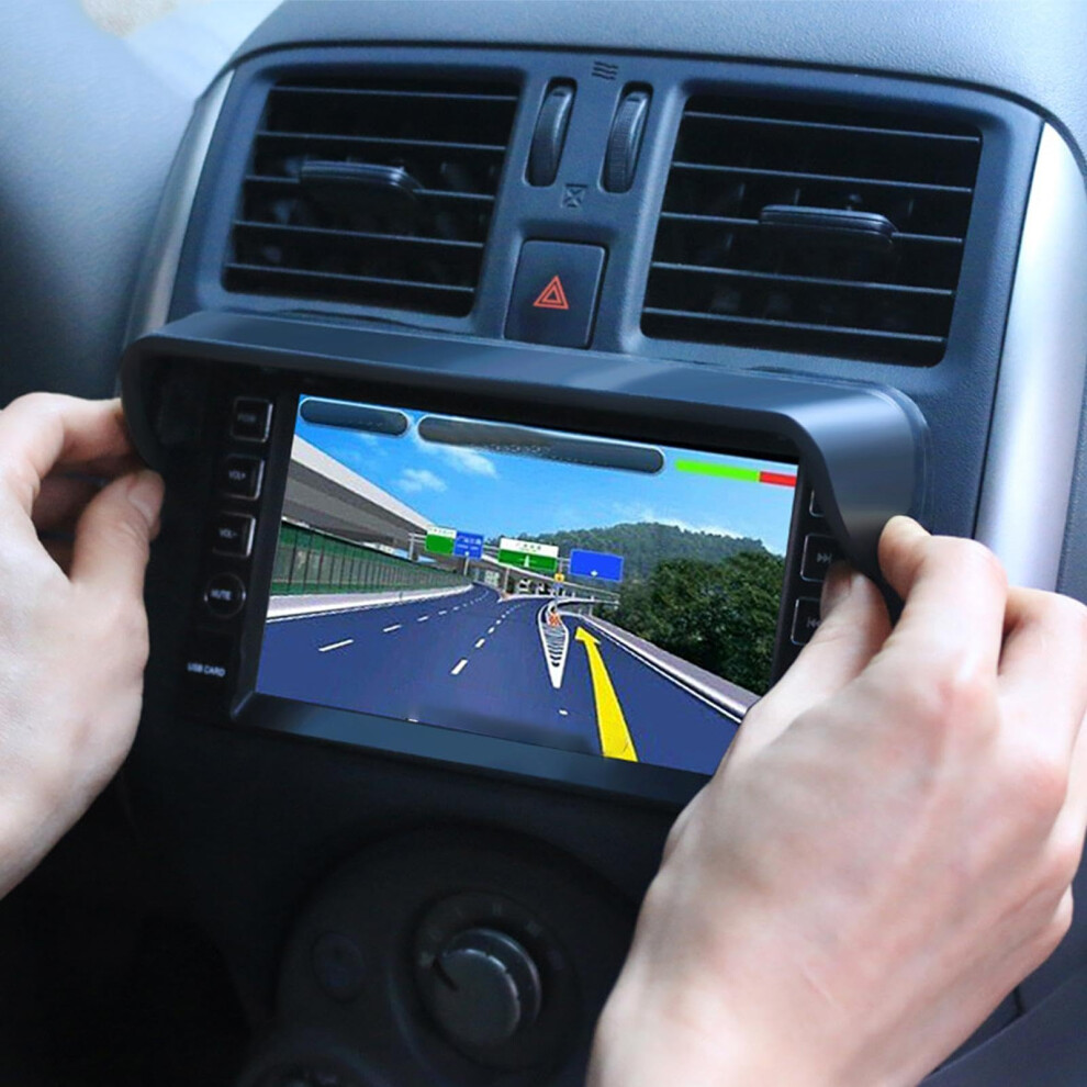 Car Gps Sun Visor Universal Fit Antiglare Shield Blocks Reflection For Navigation Screen 9199774228466