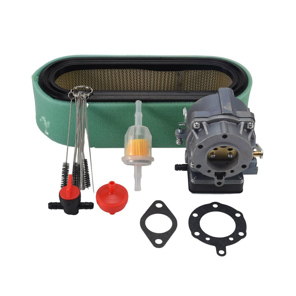 693480 Carburetor Compatible With Briggs & Stratton 693479 499306 With 394019S Air Filter 394358S Fuel Filter 6032119060082