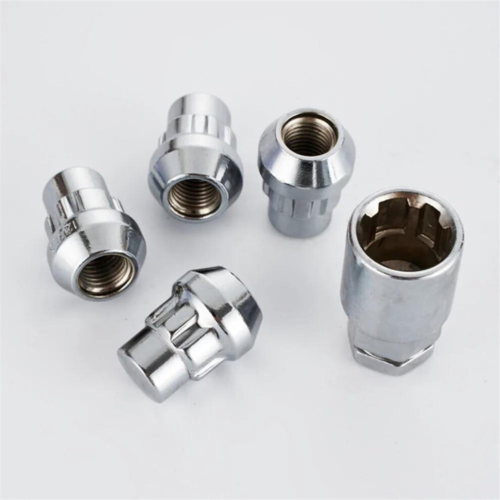 M14x1.5 Locking Wheel Lug Nuts And Studs For Chevrolet Camaro 20102024 Dual Hex Key Steel 9347817820805