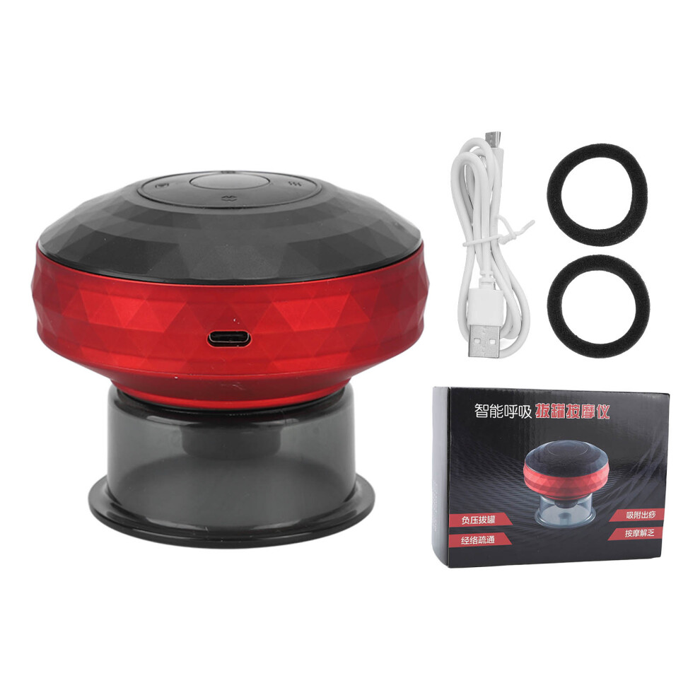 Versatile Scraping Massage Tool, Vacuum Therapy Machine with Dynamic Mode for Comprehensive Relief, Temperature Controlled Hot Compress for Deep Tiss