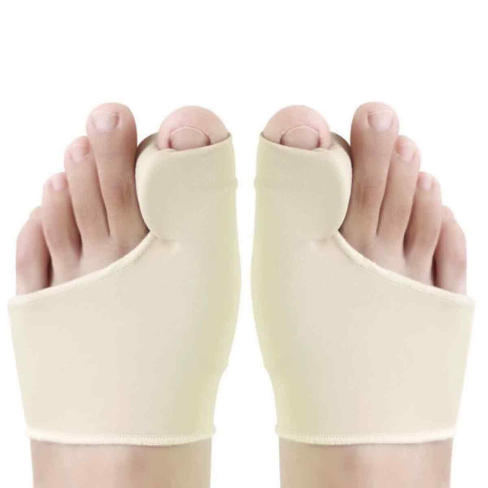 Bunion Splint Orthopedic Sleeve, Light and Discreet Solution with Gel Pads for Bunion and Metatarsal Pain, Non-Slip Grip Gel Insert for Stability, Cu