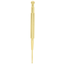 Sensitive Acupoint Locator, Stainless Steel Double Headed Probe with Solid Ball Tip, Facial Reflexology Massage Tool for Ear Doctors and Families (Re